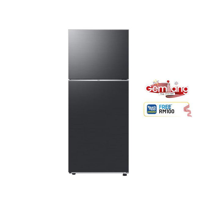 Samsung RT38CG6444B1ME 404L 2-Door Fridge, Top Freezer Refrigerator, Digital Inverter SpaceMax™ All-Around Cooling