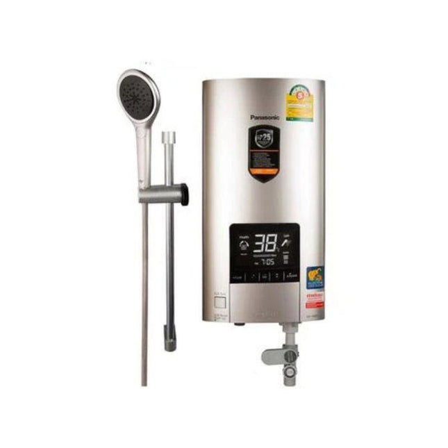 Panasonic DH‑3ND1MS Non‑Pump Home Shower Water Heater 3.6 kW with Digital LCD & 9 Safety Features