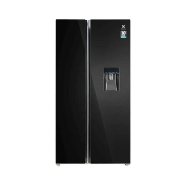 Electrolux ESE6645A-BMY 619L Side-By-Side Fridge Refrigerator Inverter QuickFreeze With Water Dispenser ESE6645A-B