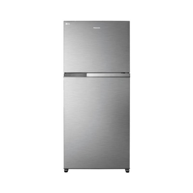 Panasonic NR‑TZ601BPSM 610L 2‑Door Top Freezer Refrigerator – Glossy Silver Steel