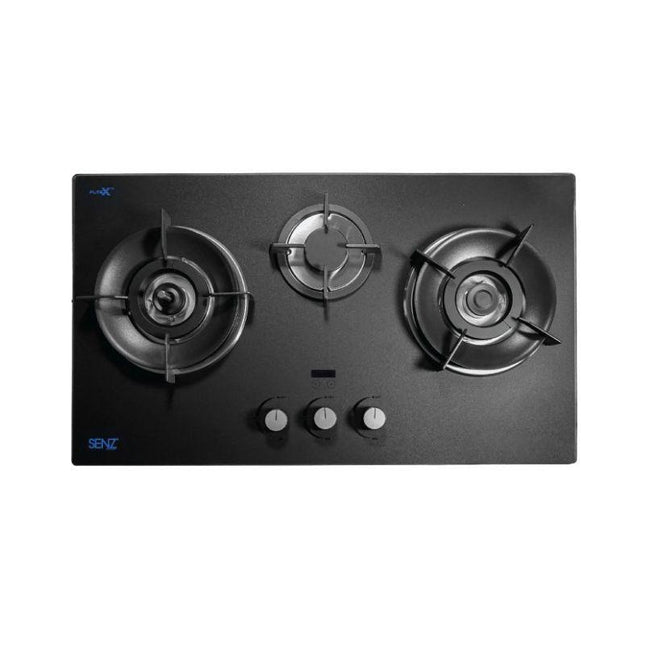 SENZ SZ-GS8355 TRESOR Anti-Dry Burning Technology 3 Plate Burner Gas Stove SZGS8355