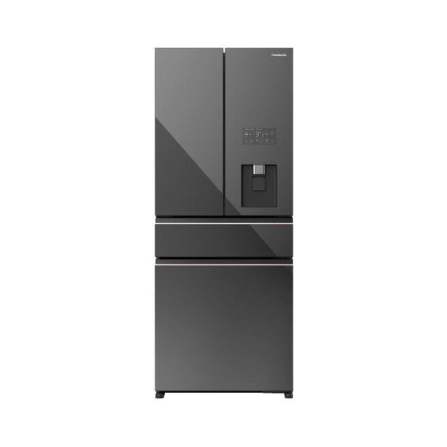 Panasonic NR-YW590YMMM 583L 4-Door Fridge – Glass Mirror PRIME+ Series
