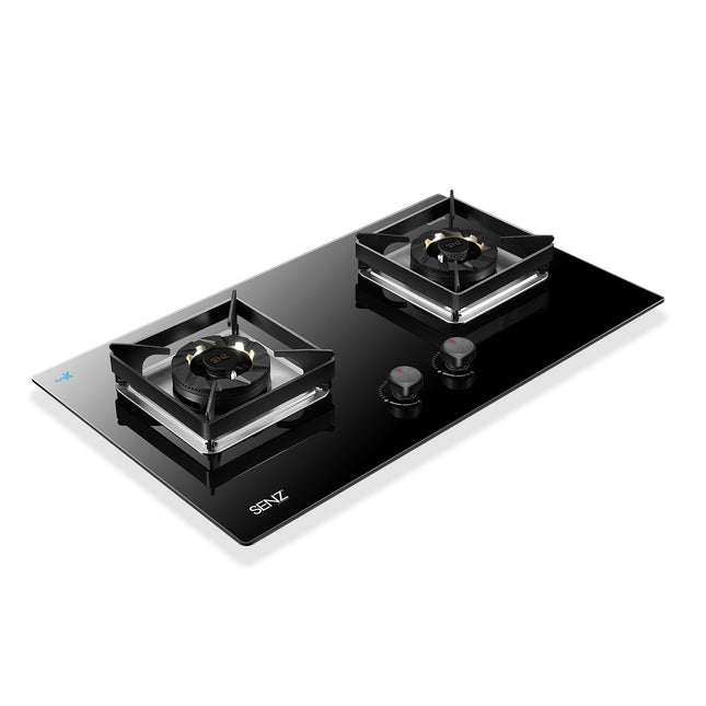 SENZ KARINO Twin Burner Gas Stove with intelSync Technology