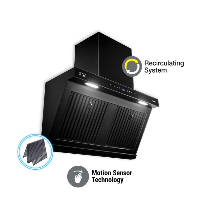 SENZ ESTILLA GreaseGuard Heat Pro intelClean Cooker Hood