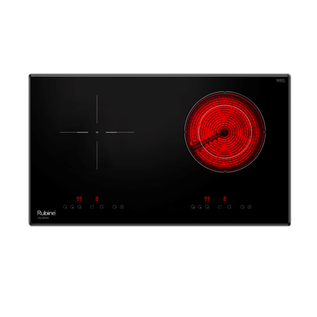 Rubine RCH-VALIDO44-BL Build-in Ceramic Induction Hob 2200W X-Boost, 9 Power Level with Sensor Touch Panel - RCHVALIDO44BL