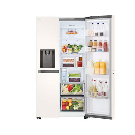 LG GC-L257KQKW 655L Side-by-Side Fridge – InstaView™, Door-in-Door™, UVnano Water Dispenser