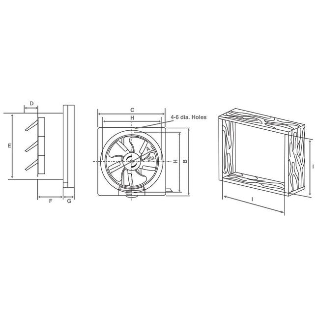 PANASONIC FV-30 WALL MOUNT VENTILATING FAN FV-30AUM8 (12 INCH)