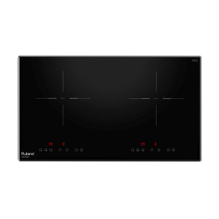 Rubine RIH-VELOCE44-BL Build-in Ceramic Induction Hob 2200W, 9 Power Level with Sensor Touch Panel - RIHVELOCE44BL