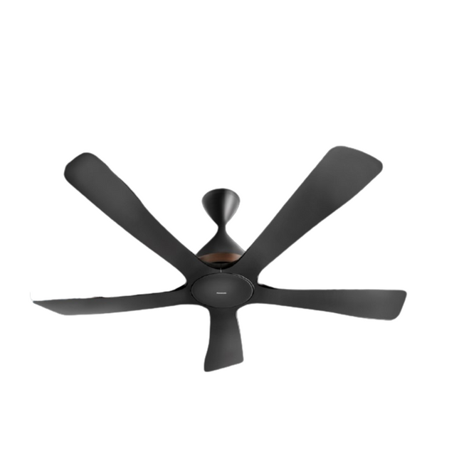 Panasonic WIFAN 60'' Wifi 5 Blade Ceiling Fan F-M15ECVBKSH with Mobile App Control FM15ECVBKSH Kipas Syiling