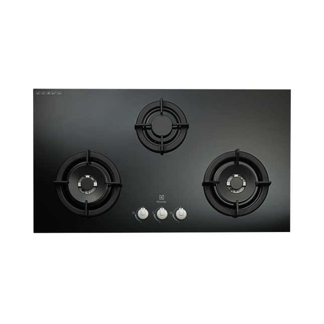 Electrolux EGT7637CK 78cm Built-in 3-Burner Gas Hob