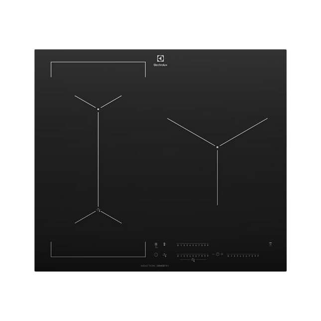 Electrolux EHI635BE Built-in Induction Hob with 3 Cooking Zones 60cm UltimateTaste 700