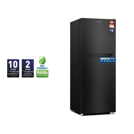 Faber ELITE P2025-i 235L 2-Door Refrigerator Inverter (Matt Black)