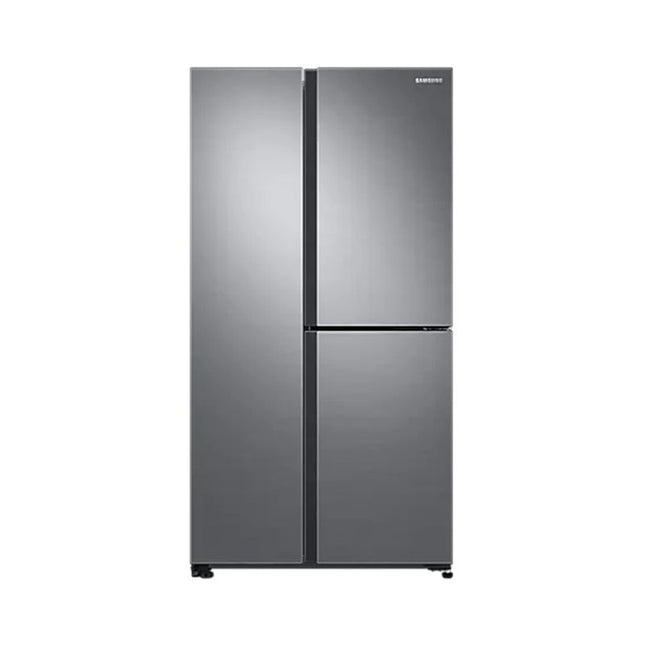 Samsung RS63R5561M9/ME 670L 3-Door Fridge, Side-by-Side Refrigerator, SpaceMax RS63R5561M9ME