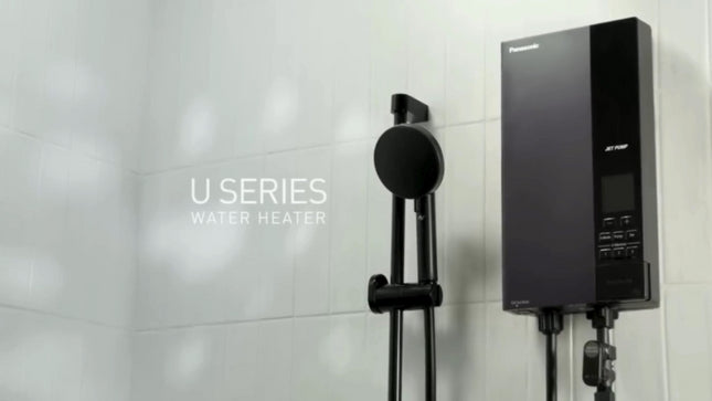 Panasonic Jet Pump U Series Water Heater DH-3UDP1MZ Shower With Pump Digital 3.6kW 9 Safety Features DH3UDP1MZ Pancuran Air