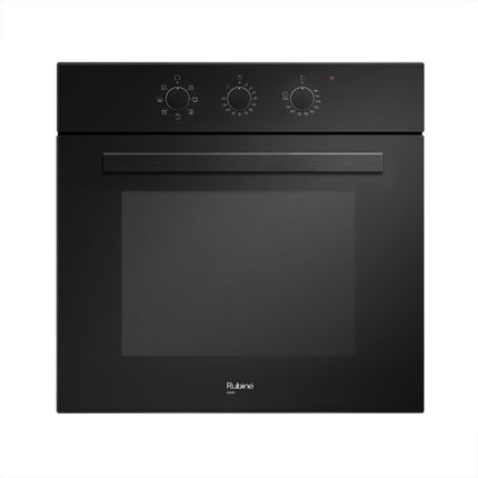 Rubine CAVO 60L Built in Oven with 7 Cooking Function & Rotisserie Turnspit RBOCAVO60BL / RBO-CAVO-60BL