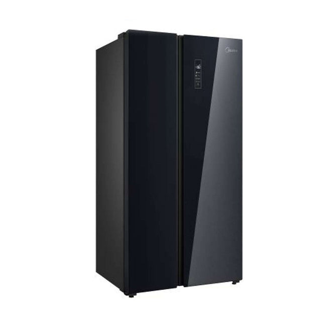 Midea 660L Side By Side Inverter Refrigerator MDRS712FIE63B (Tweed Black Glass) (Wifi Control)