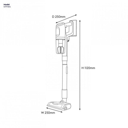 Electrolux EFP91814WH Ultimate Home 900 Cordless Vacuum Cleaner Handstick Vacuum Cleaner Bed Vacuum Mites Vacuum