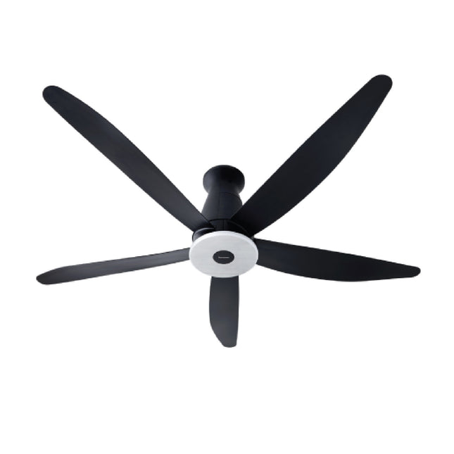 Panasonic Aura Series 5-Blade Ceiling Fan F-M15EX (60") F-M15EXVBKQH (Short Pipe) / F-M15EXVBKRH (Long Pipe)