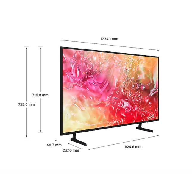 Samsung 55/65/75 inch Crystal UHD DU7000 4K Smart TV (2024) | Crystal Processor 4K, 4K Upscaling, 4K resolution, UA55DU7000KXXM, UA65DU7000KXXM, UA75DU7000KXXM