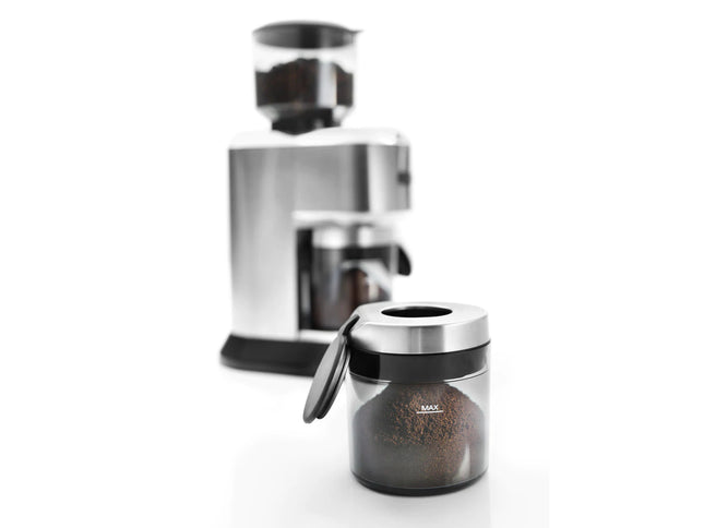 Delonghi 14 Cups Dedica Burr Coffee Grinder | KG521.M (Espresso Drip Filter Moka Pot French Press Coffee Coffee Bean Grinders KG521M KG521)