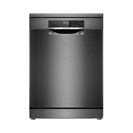 Bosch SMS6ECC51E 14‑Place Freestanding Series 6 Dishwasher, Black, EcoSilence Drive