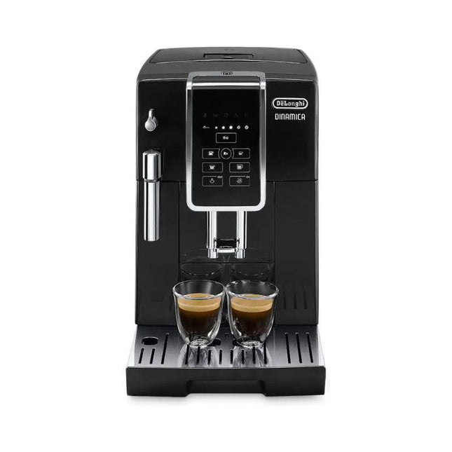 Delonghi ECAM350.15.B Dinamica Automatic Espresso Machine with Grinder & Milk Frother, Black