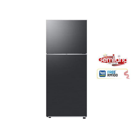 Samsung RT38CG6444B1ME 404L 2-Door Fridge, Top Freezer Refrigerator, Digital Inverter SpaceMax™ All-Around Cooling