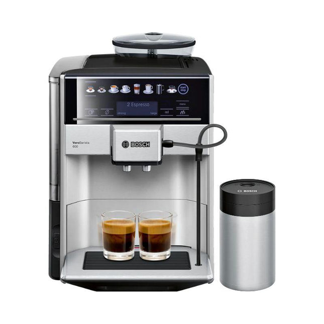 Bosch TIS65621RW Fully Automatic Coffee Machine Vero Barista 600 Silver