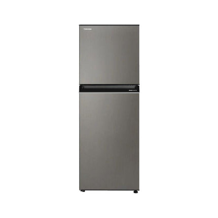 Toshiba GR-RT300WE-PMY(DS) 270L 2-Door Fridge, Top Freezer Refrigerator, Inverter (Dark Silver)