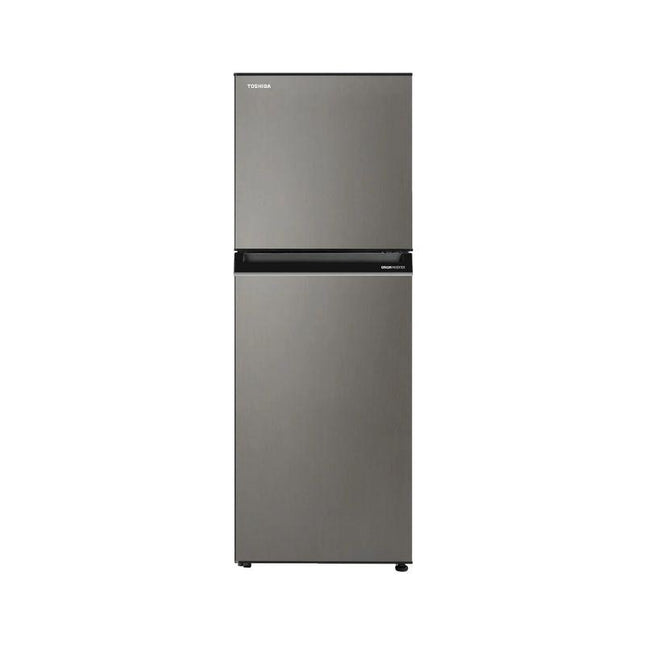 Toshiba GR-RT300WE-PMY(DS) 270L 2-Door Fridge, Top Freezer Refrigerator, Inverter (Dark Silver)