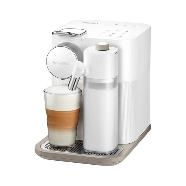 Nespresso F541-ME-WH-NE Gran Lattissima Fully Automatic Capsule Espresso Coffee Pod Machine 19 bar Coffee Maker White F541MEWHNE