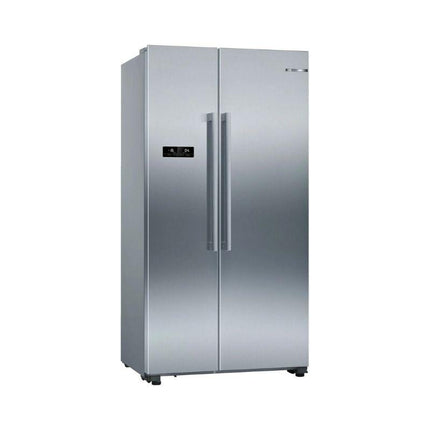 Bosch KAN93VIFPG 560L Side-By-Side Fridge, Refrigerator Series 4 Stainless Steel, Anti-Fingerprint