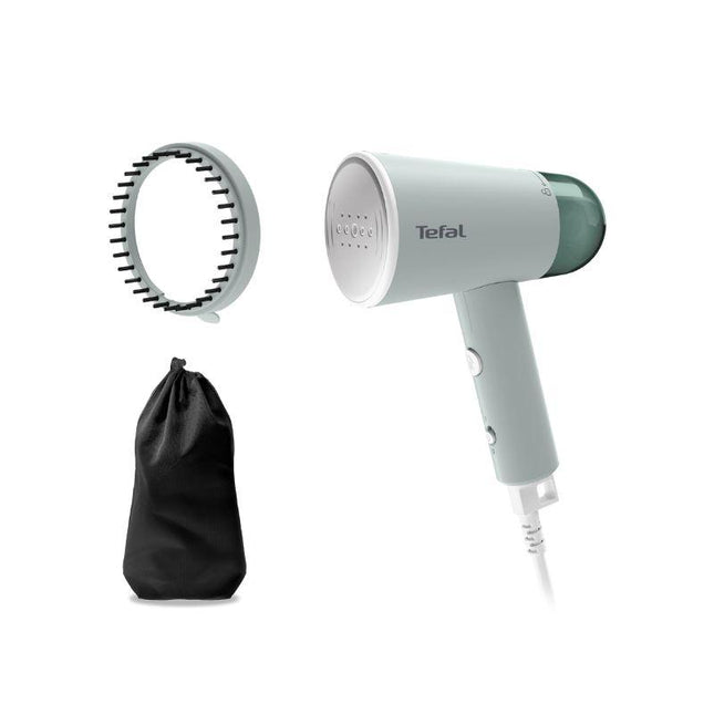 Tefal DT1034 Origin Travel Garment Steamer, Foldable with Metal Soleplate