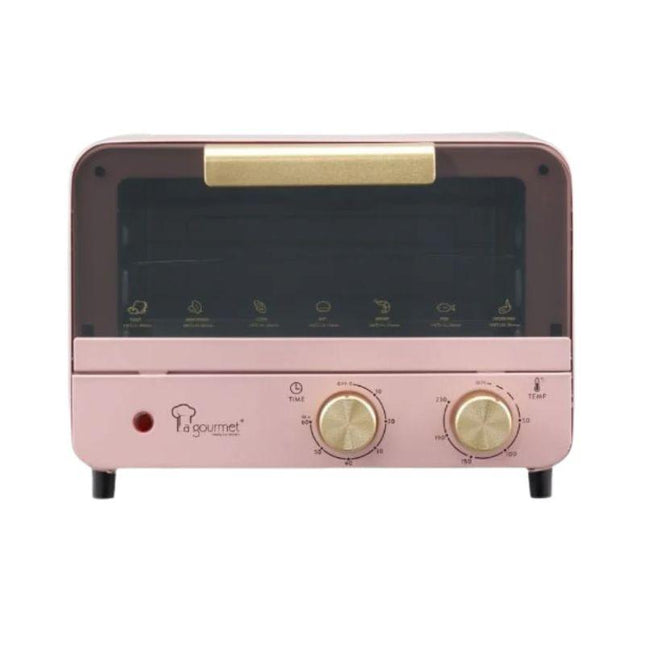 La Gourmet EO12RD 12 L Healthy Electric Oven – Flamingo Pink