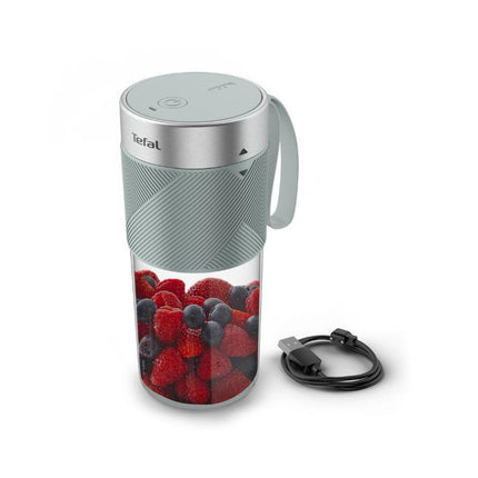 Tefal BL1C04 Portable Blender 0.3L Lightmix On The Go, Eucalyptus Blue