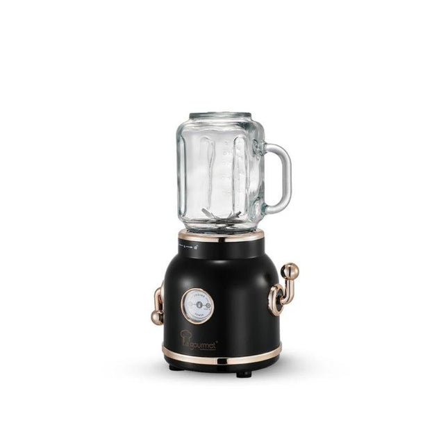 La Gourmet LGB‑08 0.6 L Retro Juice Blender – Matte Black