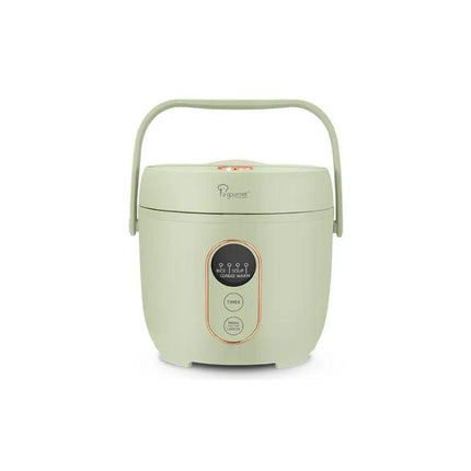 La Gourmet RC08DG 0.8 L Digital Rice Cooker – Mint Green (Ceramic Non‑Stick, AI Heat)