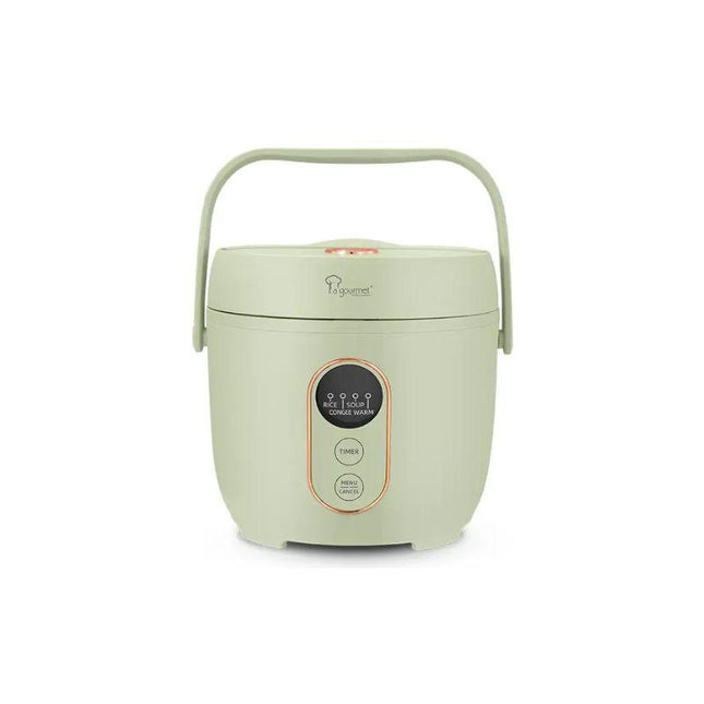 La Gourmet RC08DG 0.8 L Digital Rice Cooker – Mint Green (Ceramic Non‑Stick, AI Heat)