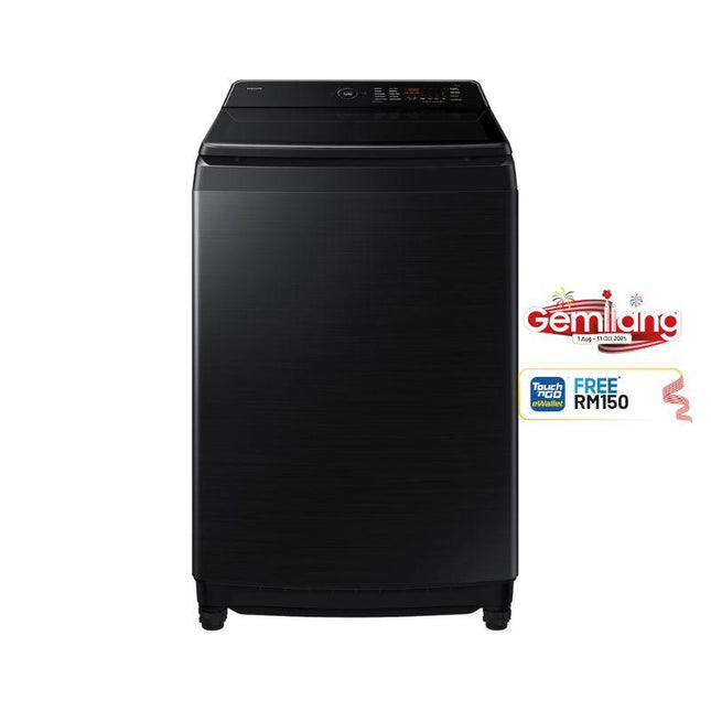Samsung WA80F19B9BFQ 19KG Top Load Washer Bespoke AI™ Laundry Washing Machine, AI Wash