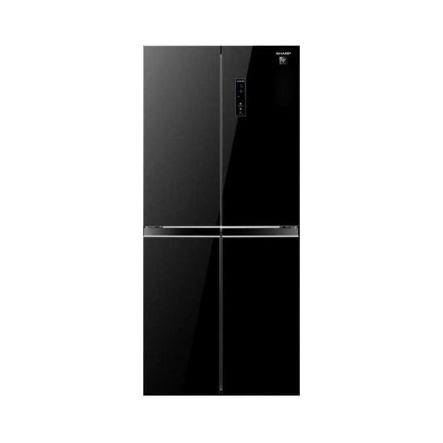 Sharp SJ-F489GK 421L 4-Door Fridge, Inverter J-Tech Refrigerator SJF489GK