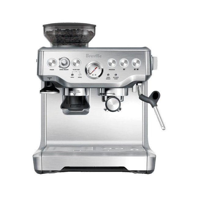 Breville BES870 Barista Express Espresso Coffee Machine – Integrated Grinder & Steam Wand (Stainless Steel)