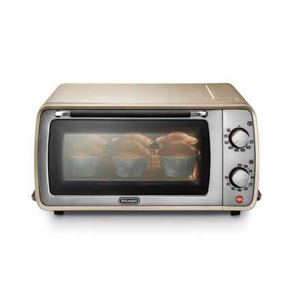 Delonghi EOI406.BG Icona Vintage 9 L Toaster Oven, Sand Beige