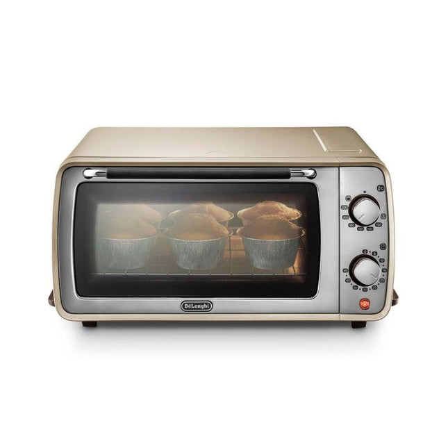 Delonghi EOI406.BG Icona Vintage 9 L Toaster Oven, Sand Beige