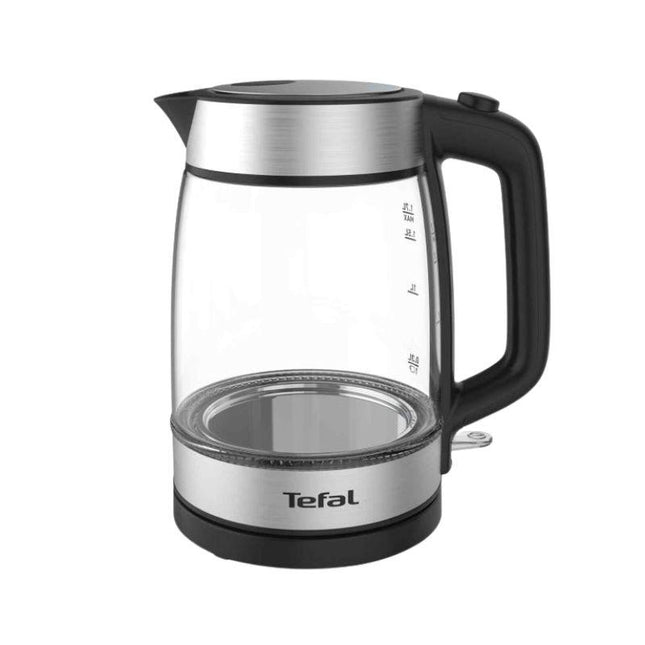 Tefal KI7008 1.7 L Glass Jug Kettle – Heat‑Resistant Borosilicate Glass with Ambient Light