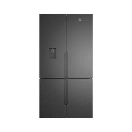 Electrolux EQE5660A-B 562L 4-Door Fridge UltimateTaste 700 French Door Refrigerator Eco Mode Door Alarm EQE5660AB Peti Sejuk