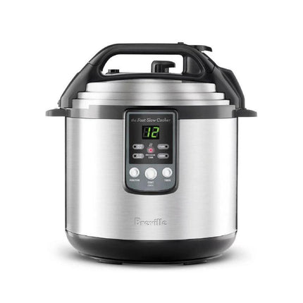 Breville BPR650 The Fast Slow Cooker – 6L Pressure & Slow Cooking, Stainless Steel