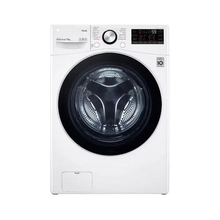 LG F2515STGW Front Load Washing Machine with AI Inverter Direct Drive™ and TurboWash™ 15kg F2515STGW
