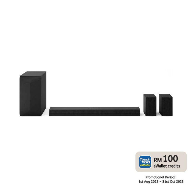 LG S60TR 5.1‑Channel Soundbar, 440 W RMS, Dolby Digital & DTS Digital Surround