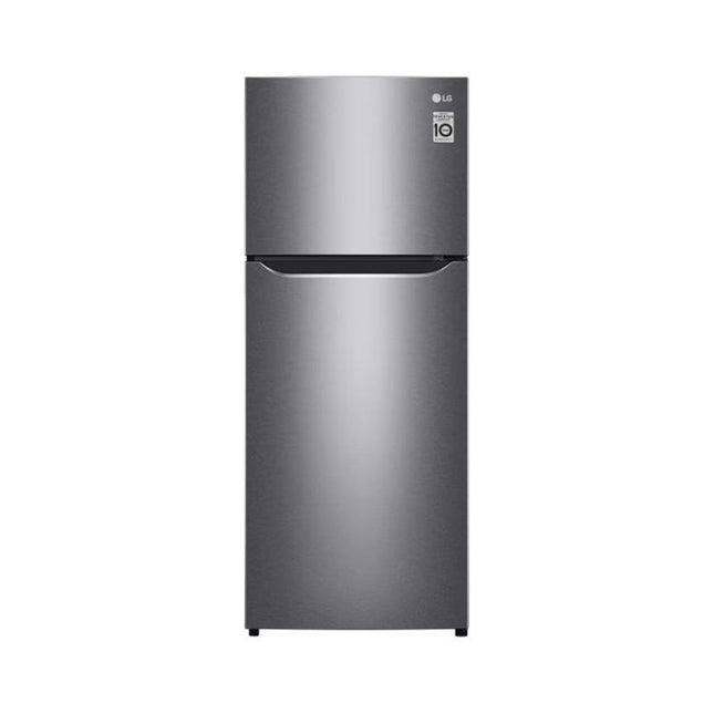LG GN-B202SQBB  205L 2-Door Fridge, Top Freezer Refrigerator, Multi Air Flow & Smart Inverter Compressor GNB202SQBB