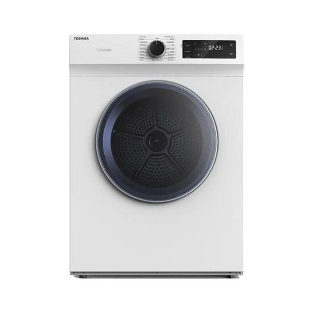 Toshiba TD-H80SEMSK 7KG Vented Dryer – Enhanced Quietness & LED Control Panel, SenseDry